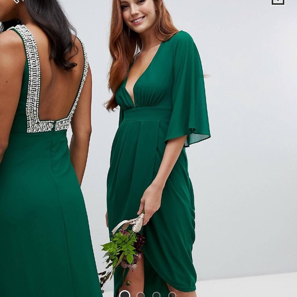 kimono sleeve dress uk